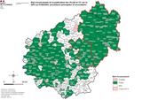 Carte de l'état d'avancement de la publication des documents d'urbanisme sur le GPU en Corrèze