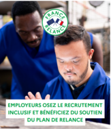 France Relance soutient le recrutement inclusif de personnes en situation de handicap