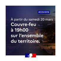 COVID 19 - Le couvre-feu et le port du masque dans le département de la Corrèze