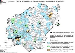 illustration pôle de services en Corrèze en 2020